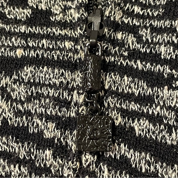 ST. JOHN COLLECTION by MARIE GRAY Knitted Zip Up Sweater Blazer Jacket - Picture 5 of 6